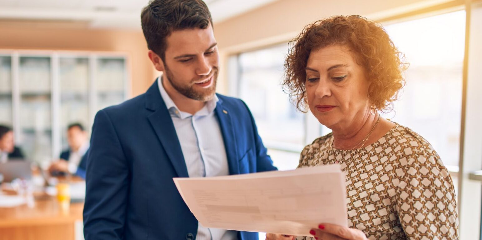 Business Lawyers Workers Meeting At Law Firm Office. Professional Executive Partners Working On Finance Strategry At The Workplace
